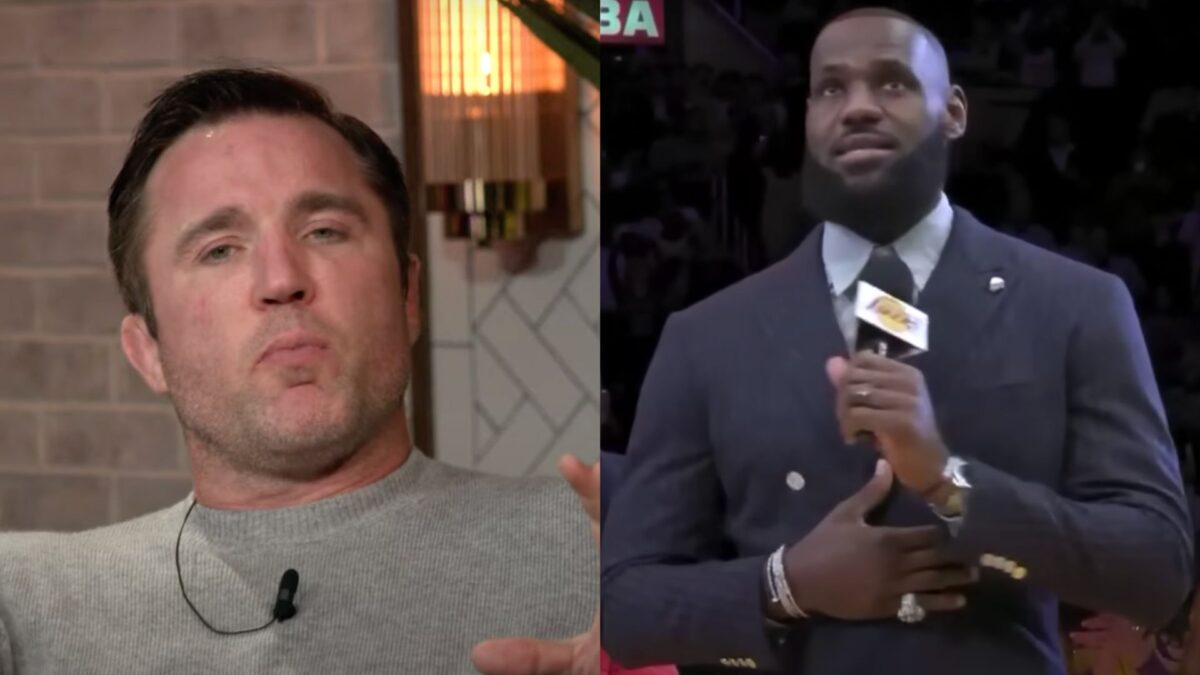 Chael Sonnen Accuses LeBron James Of Taking PEDs