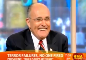 Giuliani: "No Domestic Attacks Under Bush, One Under Obama"