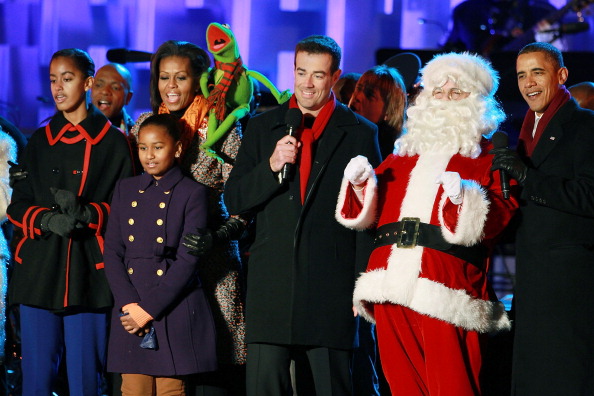 National Christmas Tree Lighting Ceremony Held On DC's Ellipse