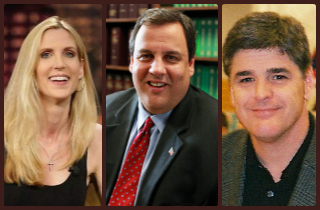 coulter christie hannity