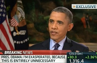 Obama to CNBC: ‘I Have Bent Over Backwards’ For GOP and ‘Kept My ...