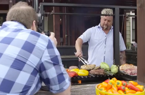 Guy fieri outlet grilling