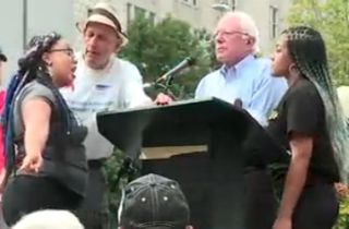 bernie sanders black lives matter