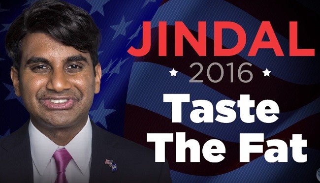 aziz ansari bobby jindal taste the fat