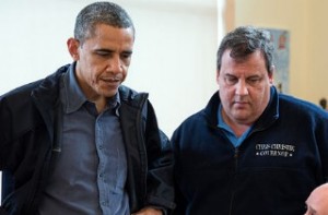 obama christie