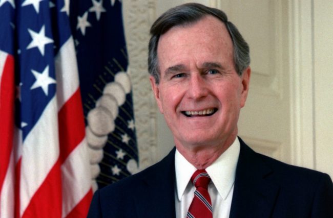 George H.W. Bush (Public domain White House portrait)