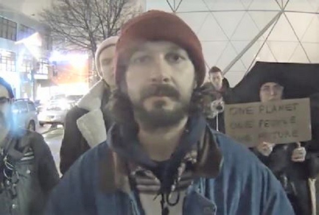 Shia LaBeouf via TMZ screengrab
