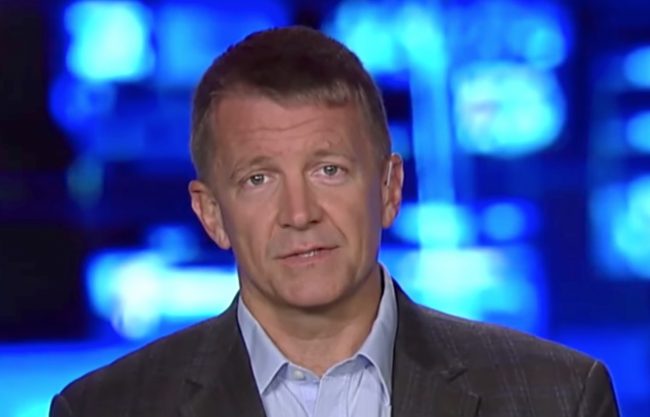 EXCLUSIVE: Erik Prince Lashes Out at ‘So-Called Journalists ...