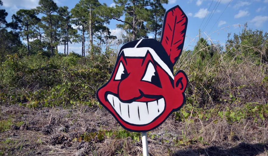 Cleveland Indians logo and Chief Wahoo through the years 