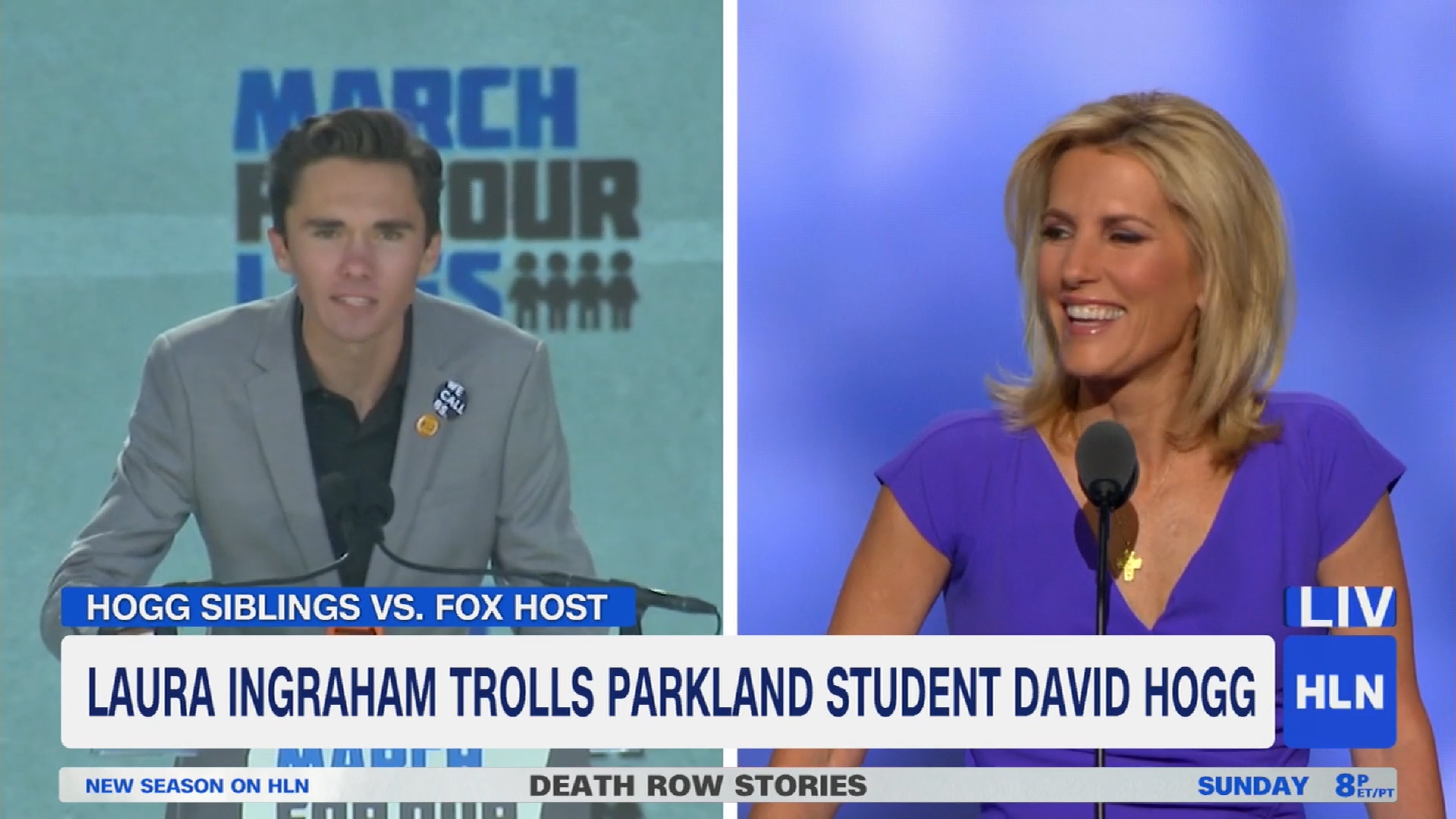 David Hogg Rejects Laura Ingraham’s Apology You’re Just Trying to