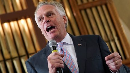 Terry McAuliffe speaking at an event