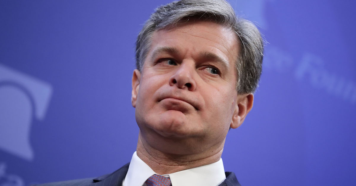 FBI Director Christopher Wray