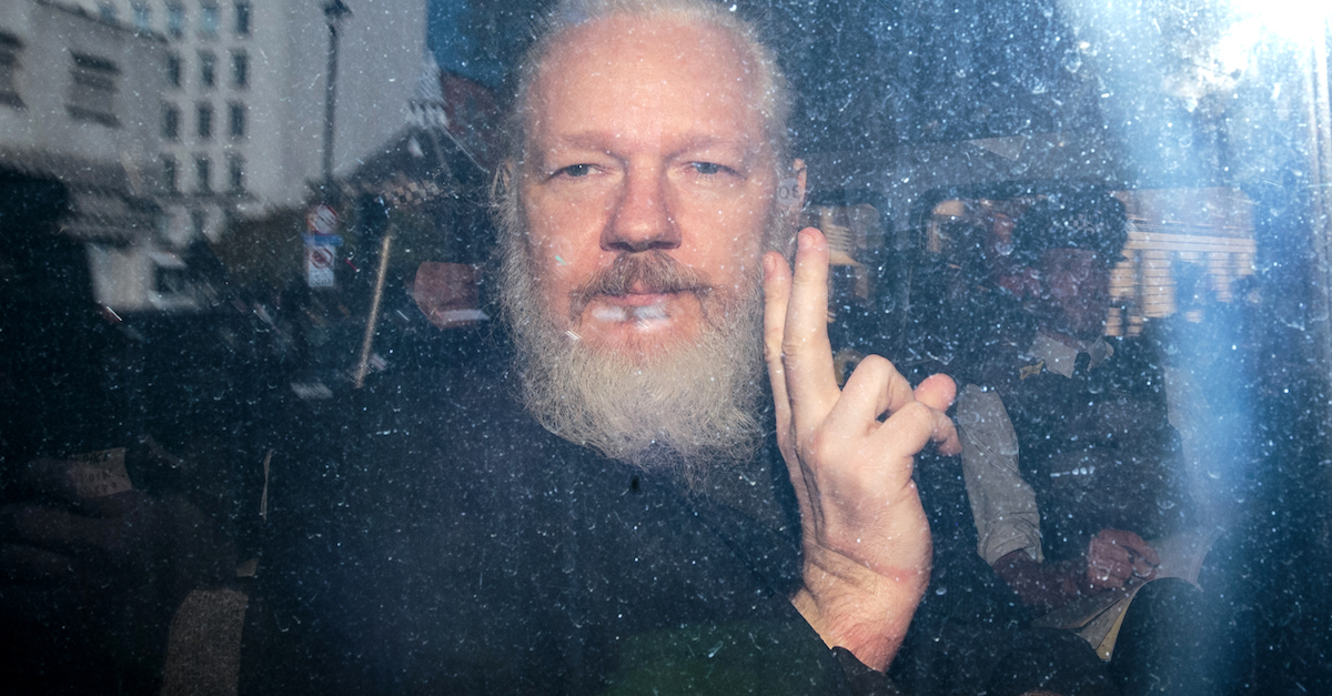 Julian Assange Charged Under Espionage Act