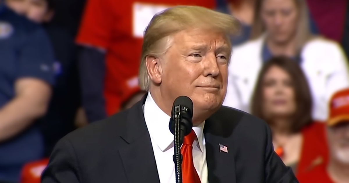President Trump speaks at his first rally after Barr's summary of the Mueller report.