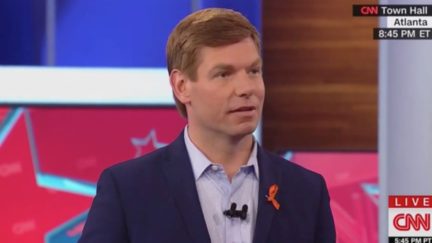 Eric Swalwell Says CNN Should Consider Leaving Georgia Over Abortion Law