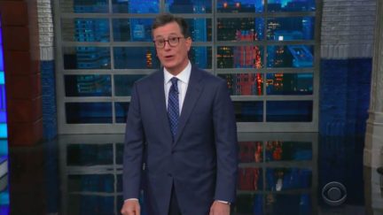 Stephen Colbert Mocks Trump Admin's 'Inhumane' Border Camp Conditions