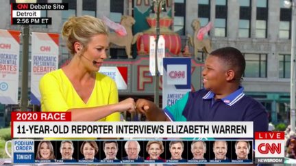 11-Year-Old Reporter Jaden Jefferson Talks to CNN