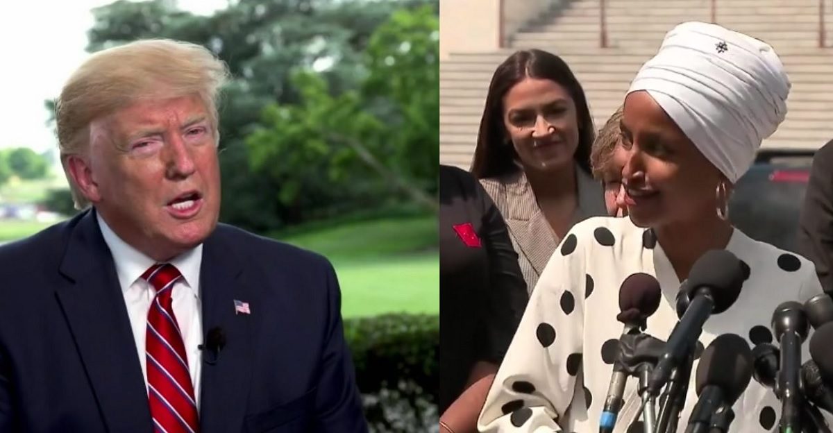 Trump Literally Tells Ilhan Omar to Go Back to Africa