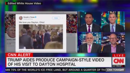 CNN Panel Savages Trump's 'Weapons-Grade Narcissism' For Creating Fawning Video During El Paso Victims' Visit