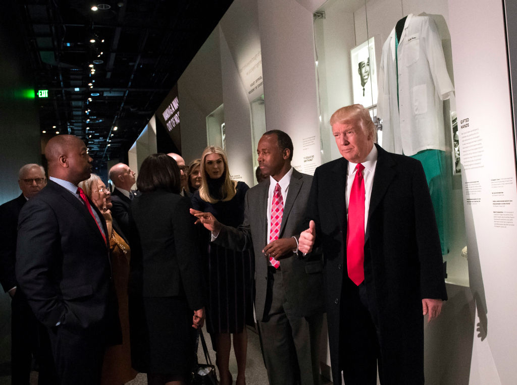 Trump visit to African American history museum: He didn't want to see  anything “difficult.”