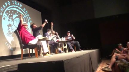WATCH: Michael Moore Mocks Kamala Harris Rapping Her Student Debt Plan To Spasmodic White Clapping