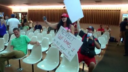 Trump Fan Gets Hilariously Heckled at Tucson City Council Meeting