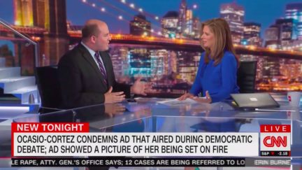 Brian Stelter Drags ABC Stations for Airing AOC-on-Fire Ad