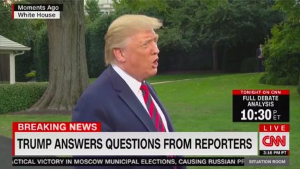 Donald Trump Discusses Dem Debates