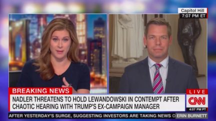 Erin Burnett Confronts Eric Swalwell Over Chaotic Lewandowski Hearing