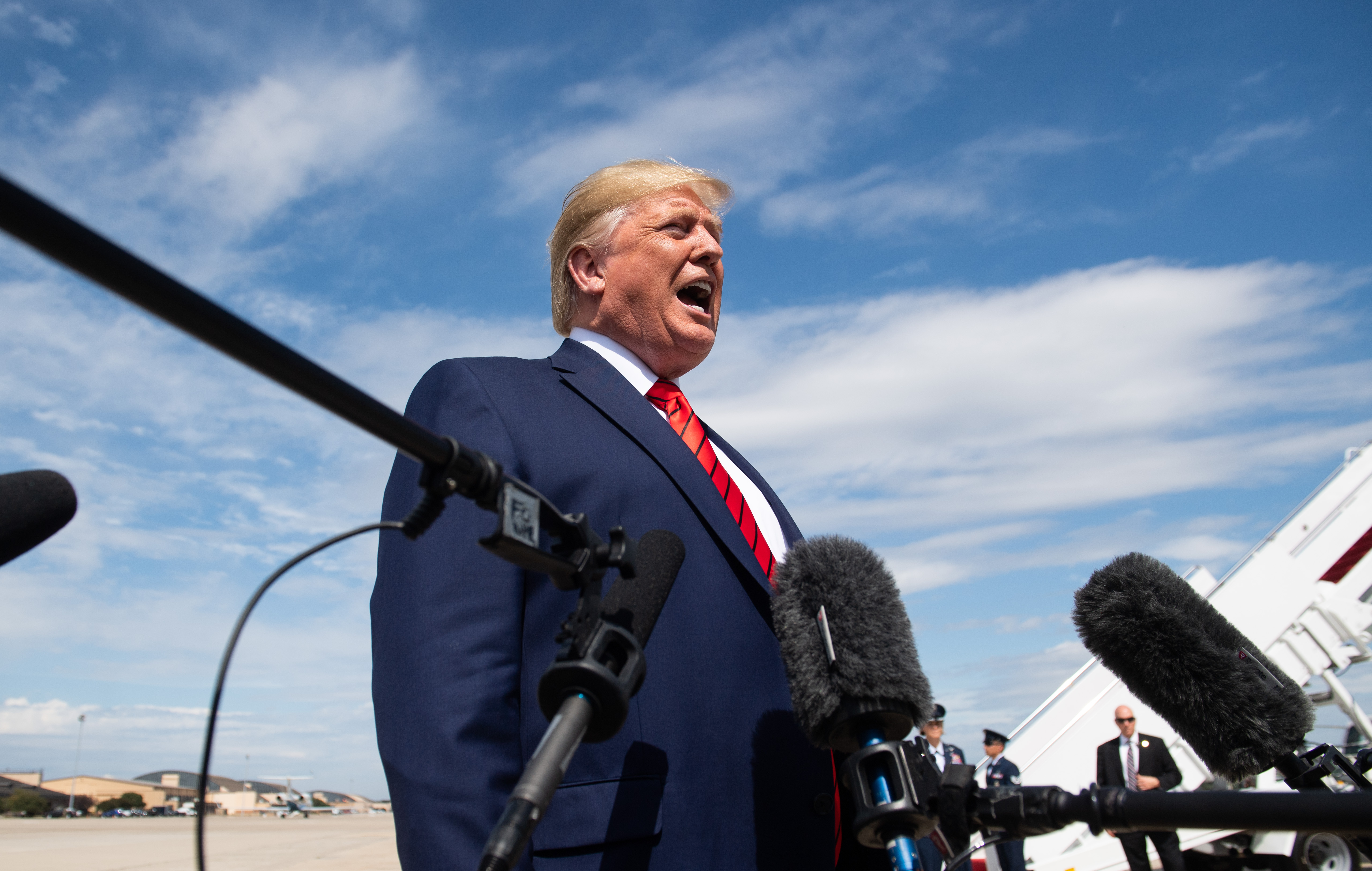 Trump's Twitter response to impeachment