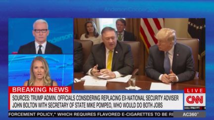 White House Explores Making Mike Pompeo Sec'y of State and NSA
