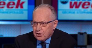 dershowitz distances himself defense mediaite clarified