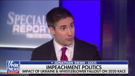 Axios' Jonathan Swan Says Trump Team Pleased After First Impeachment Hearings