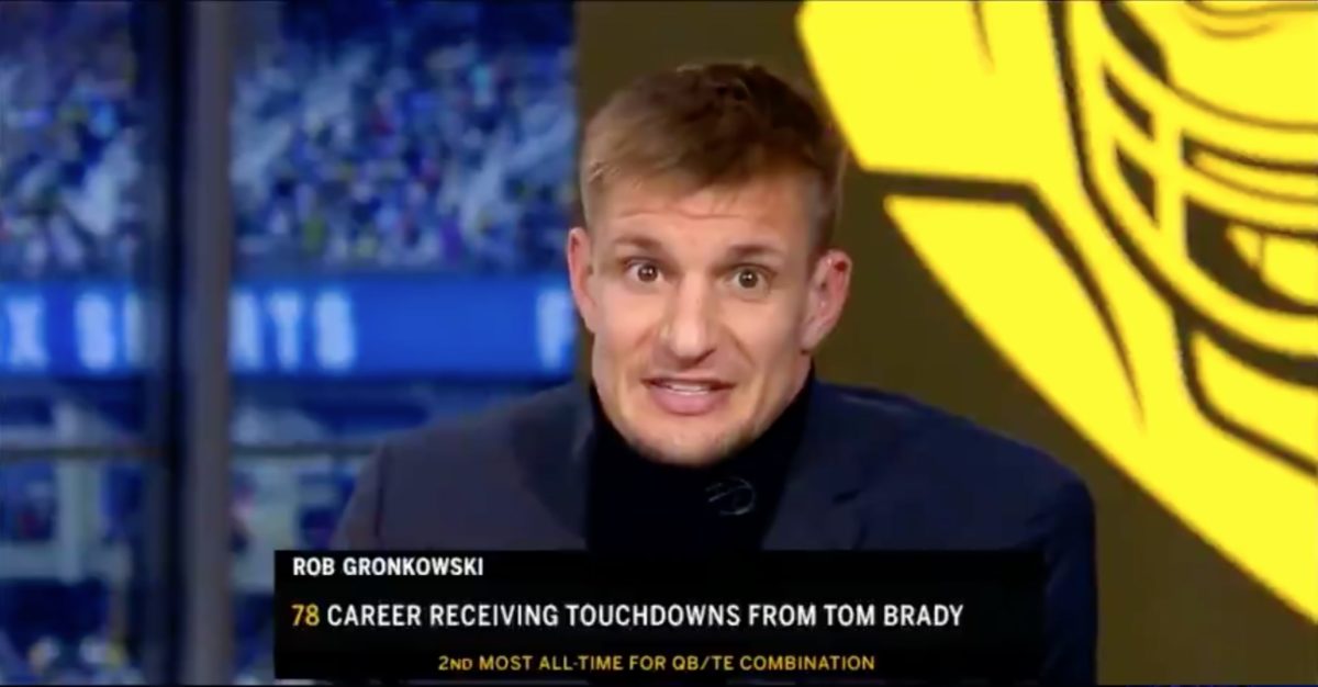 Rob Gronkowski Rockin the Turtleneck
