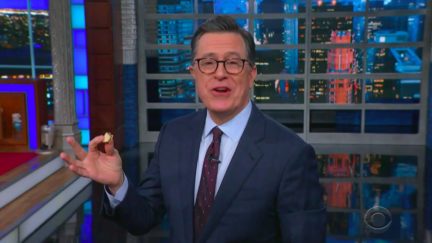 Stephen Colbert Bit on Jeff Session Falls Apart When Keeble Elf Cookies Break