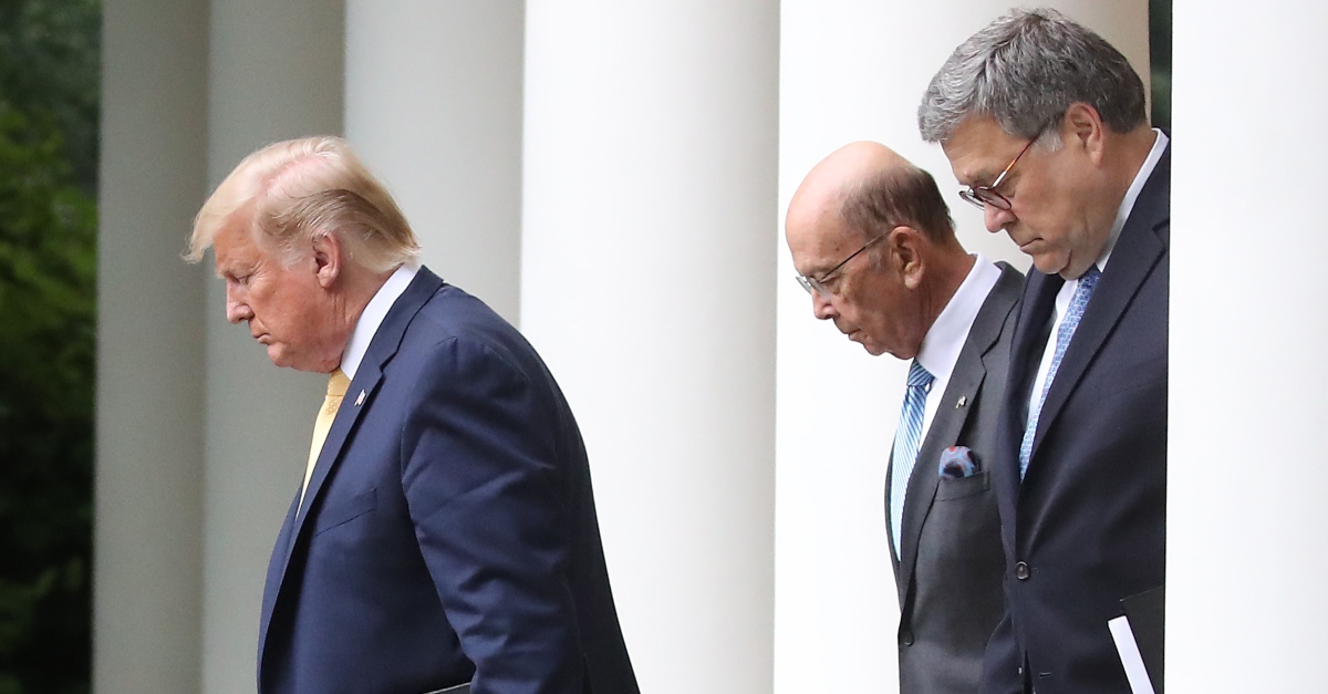 Donald Trump, Bill Barr