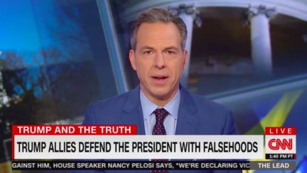 Jake Tapper Calls Out Trump Loyalists Who Echo His Lies