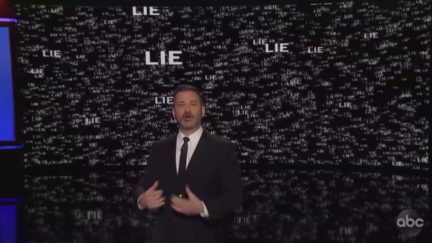 Jimmy Kimmel Illustrates Trump's 3 Years of Lies