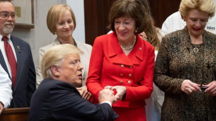 Donald Trump, Sen. Susan Collins