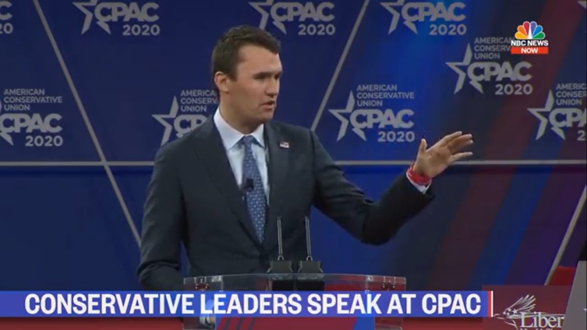Charlie Kirk Tells CPAC Audience Bernie Sanders 'Could Win'