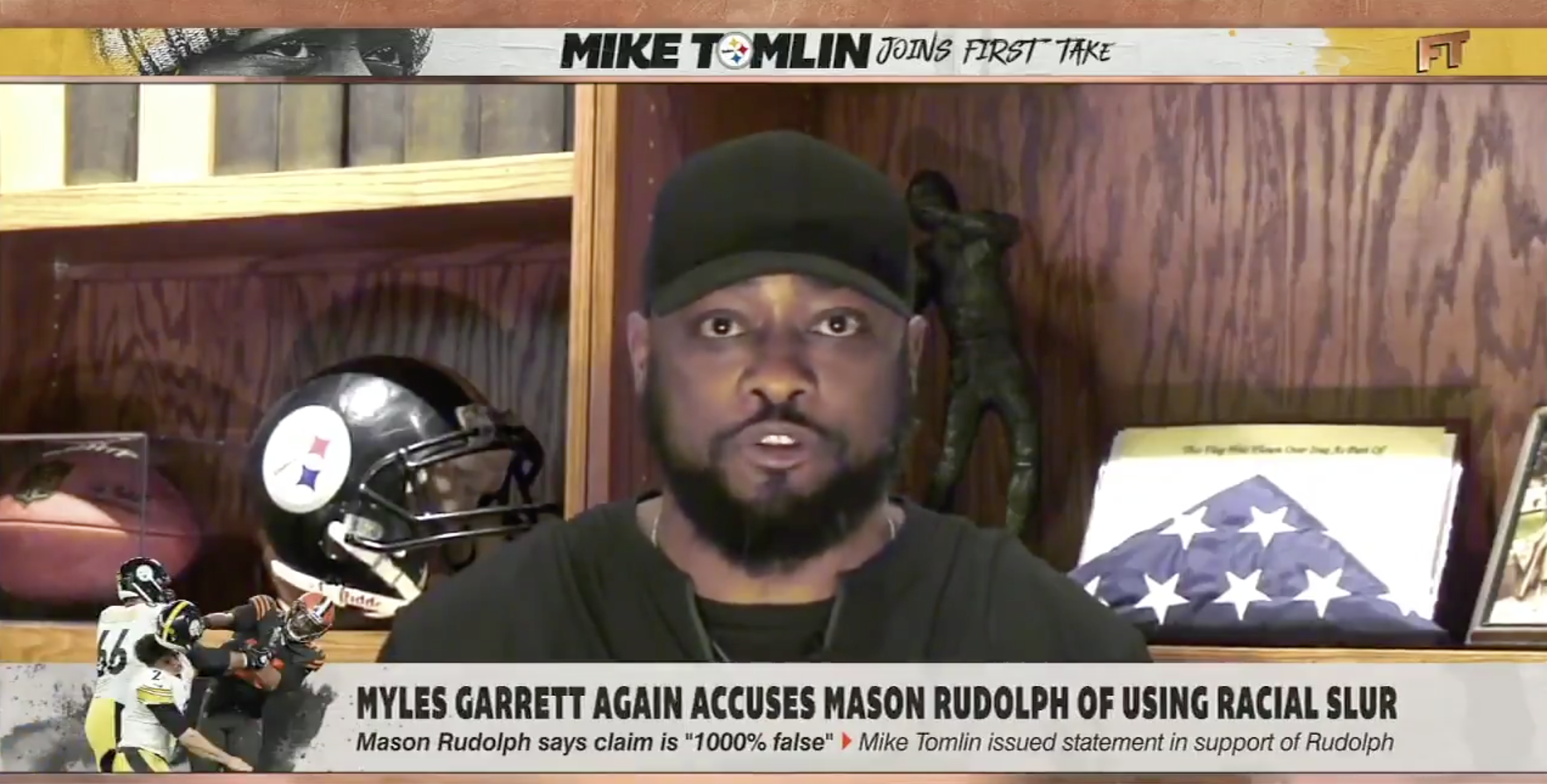 Mason Rudolph Reacts To What Mike Tomlin Said About Myles Garrett