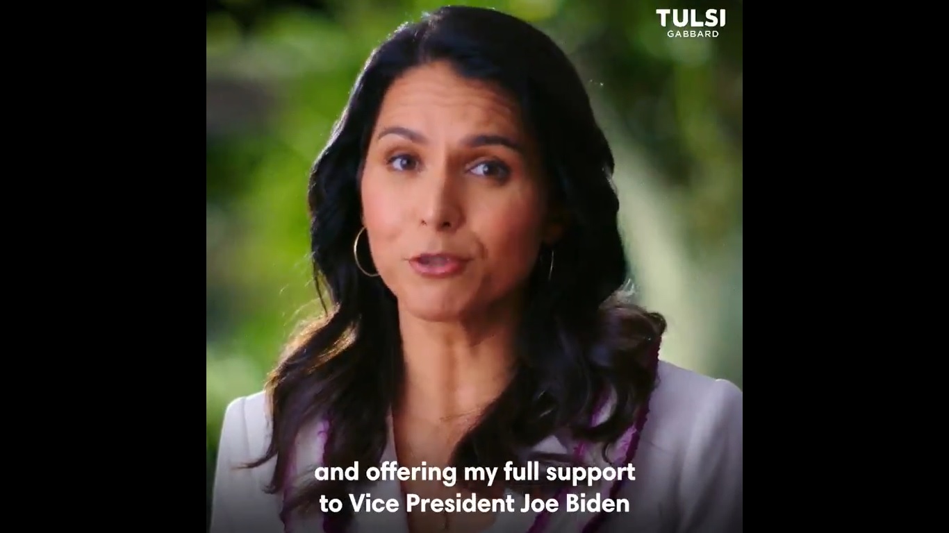 Tulsi Gabbard Throws Away Her Integrity Caucus99percent