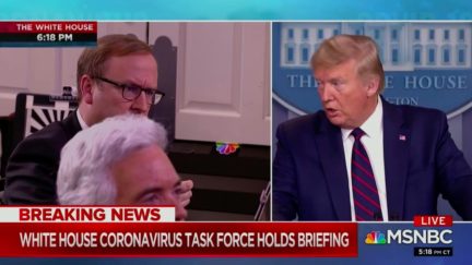 Trump Confronted Over Baseless Claim Govs Asking for Too Many Ventilators