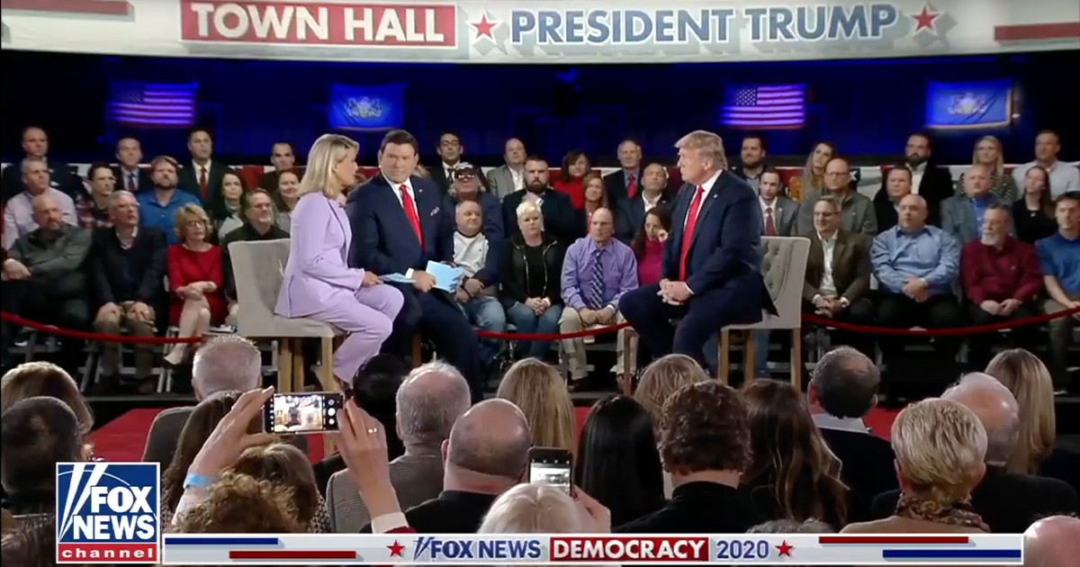 Trump Town Hall Scores Massive Ratings for Fox News