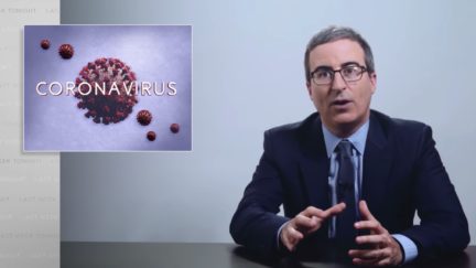 john oliver on coronavirus coverage