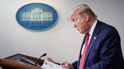 Coronavirus Death Toll Projection, Donald Trump