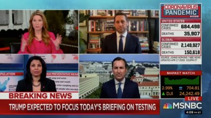 Nicolle Wallace Blasts Trump for Tweeting 'Like a Punk' Agaisnt Dem Governors