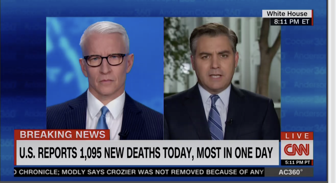 Friday Cable News Ratings: Anderson Cooper Leads at CNN
