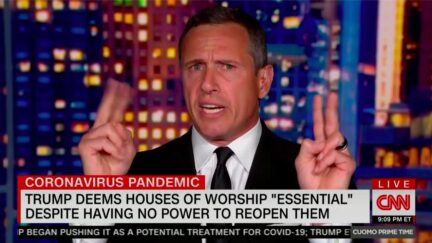 Chris Cuomo Fires Back at 'Demagogue' Trump for Reopening Churches Threat