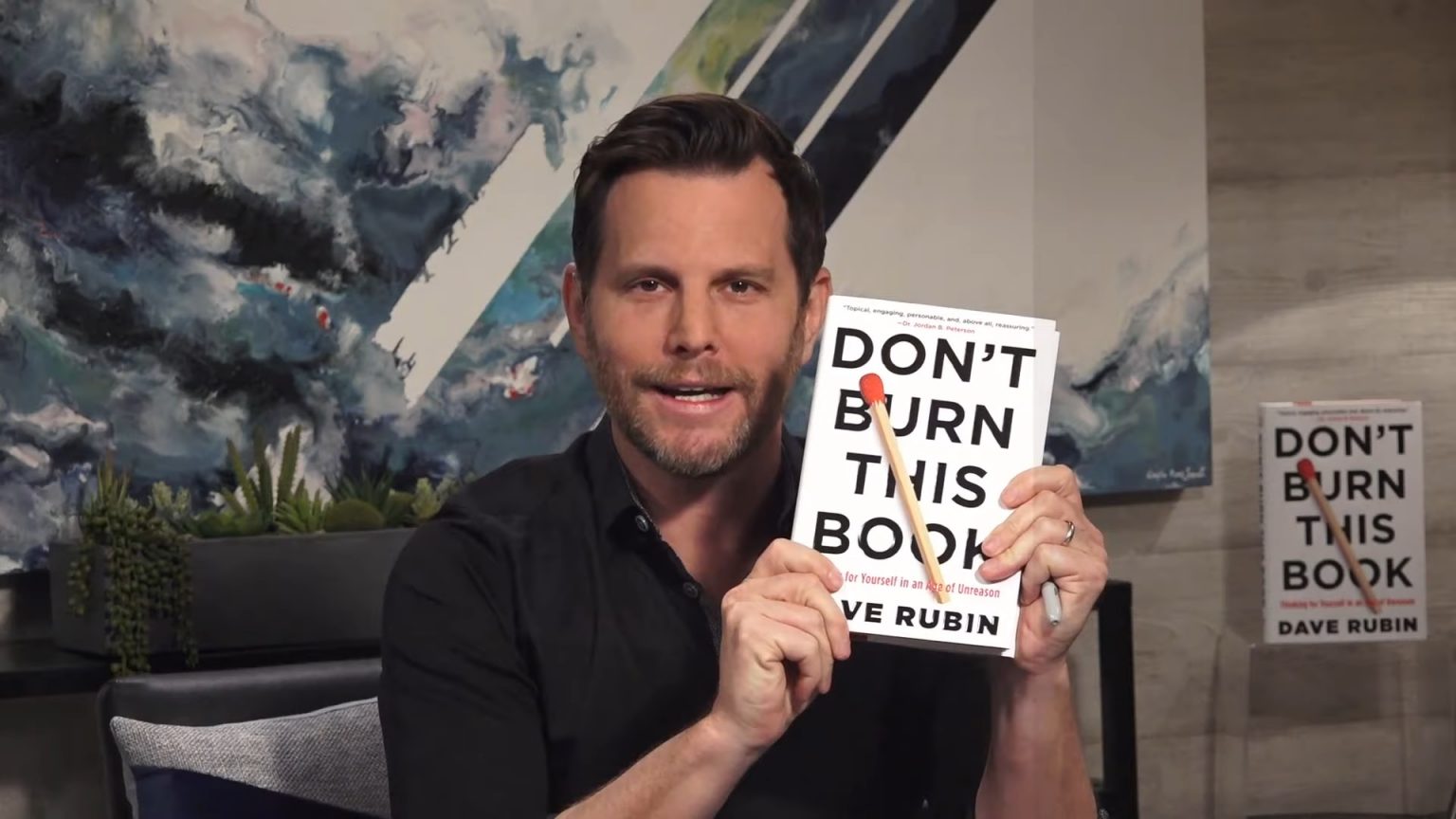 Dave Rubin Calls 1Star Reviews of Book 'Modern Book Burning'